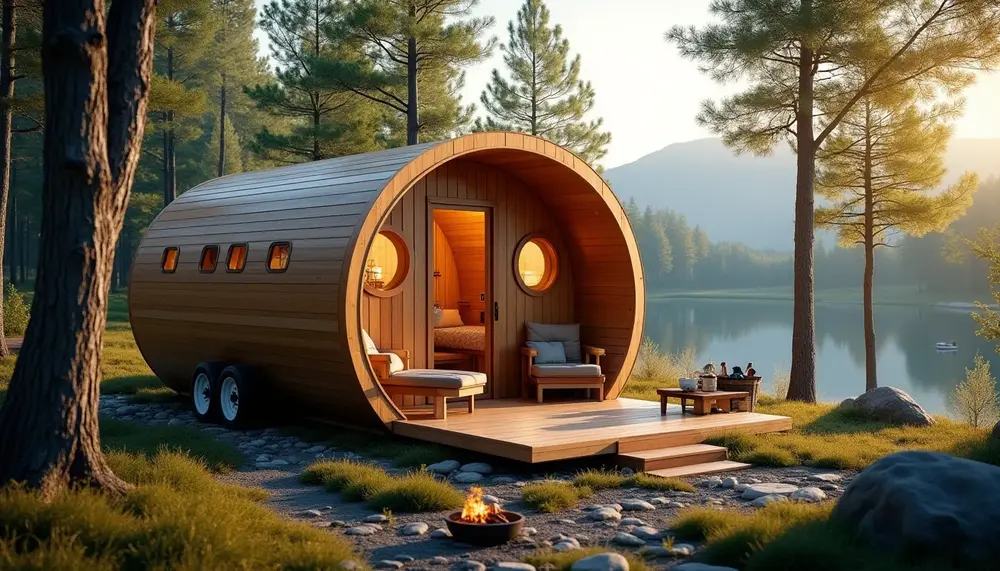 Bauanleitung: Mobile Sauna selber bauen für Abenteurer