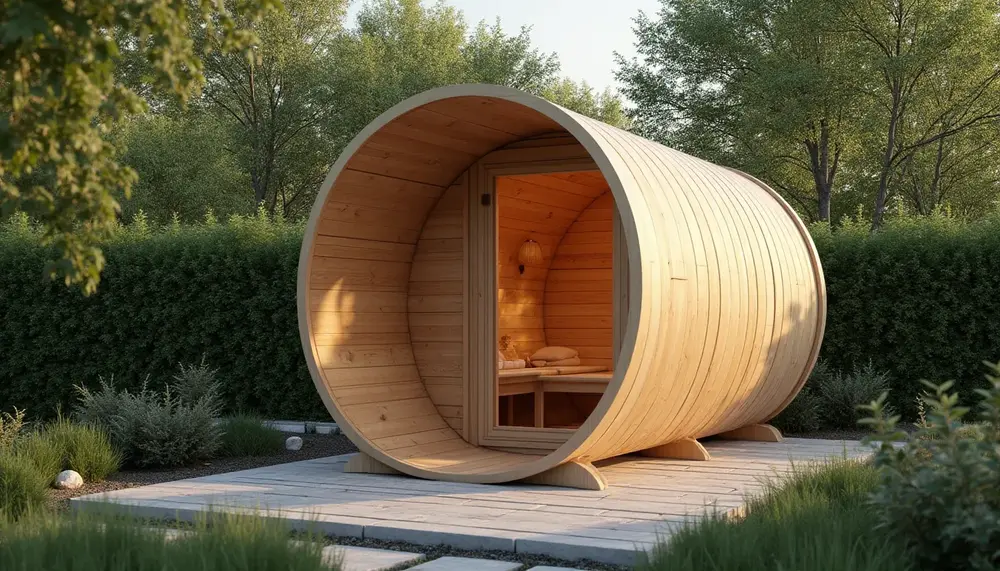 Fasssauna Deluxe: Luxus und Entspannung für Ihr Zuhause