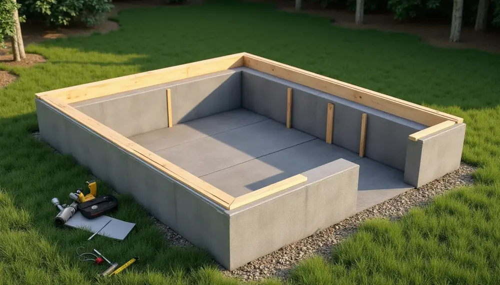 Fasssauna Fundament richtig bauen: Tipps und Anleitung