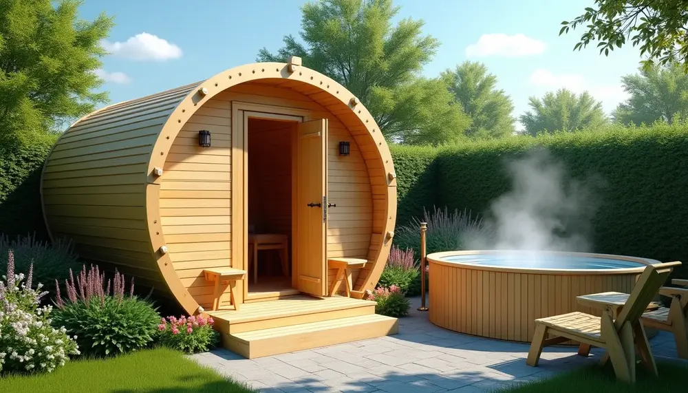 Fasssauna Hot Tub: Die perfekte Kombination für den Garten