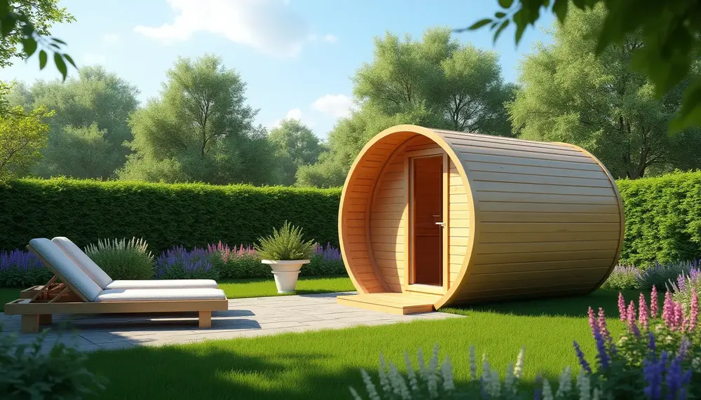Fasssauna im Garten erlaubt? Das müssen Hausbesitzer wissen