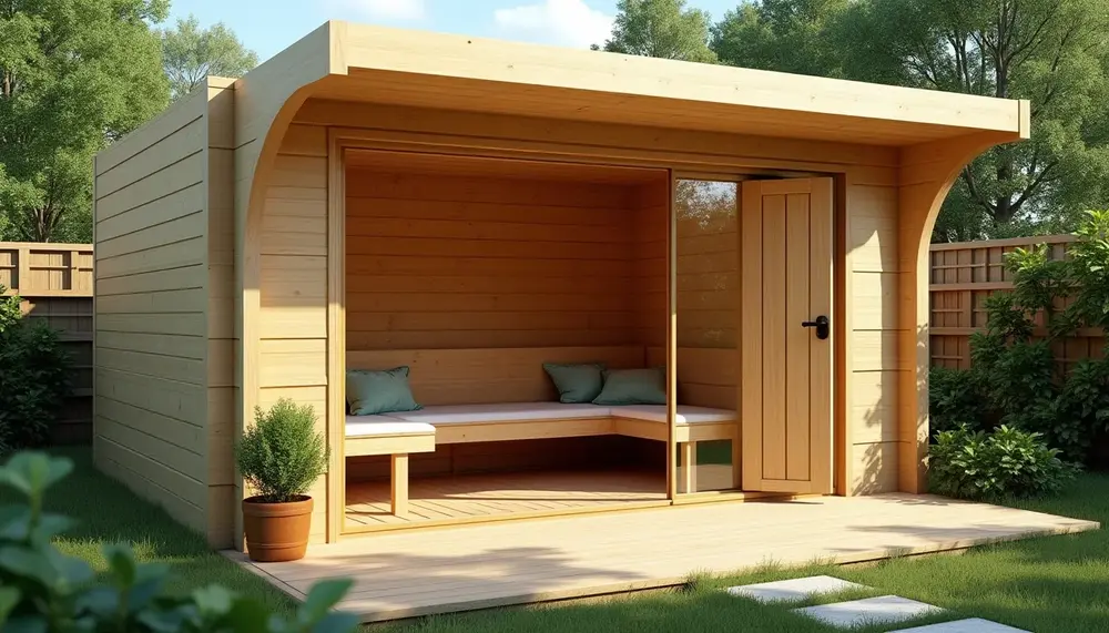 Fasssauna mit Holzofen und Vorraum – So genießen Sie Saunakultur auf höchstem Niveau