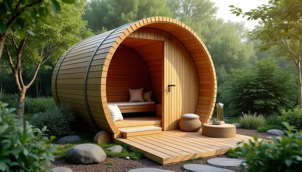 Fasssauna XXL: Mehr Platz für dein Saunaerlebnis