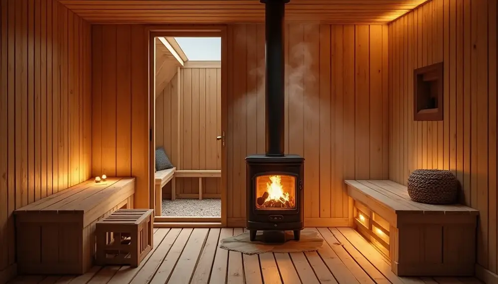 Heimsauna mit Holzofen: Entspannung im eigenen Zuhause