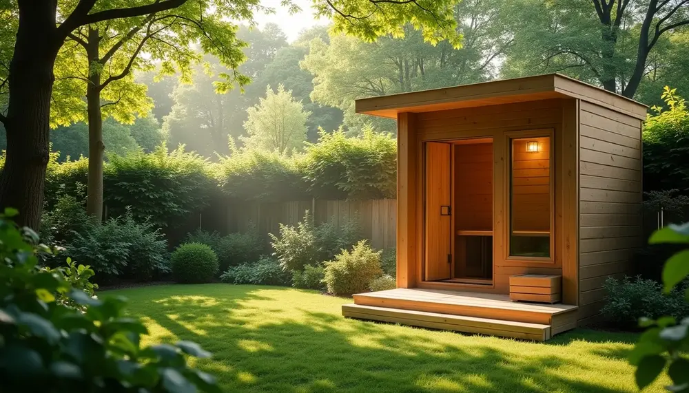 Sauna für Zuhause draußen: Ein Gartenparadies erschaffen