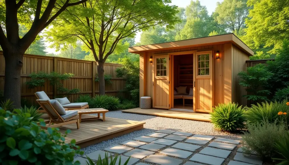 Sauna für Zuhause Garten: So schaffen Sie eine Wellness-Oase im Grünen