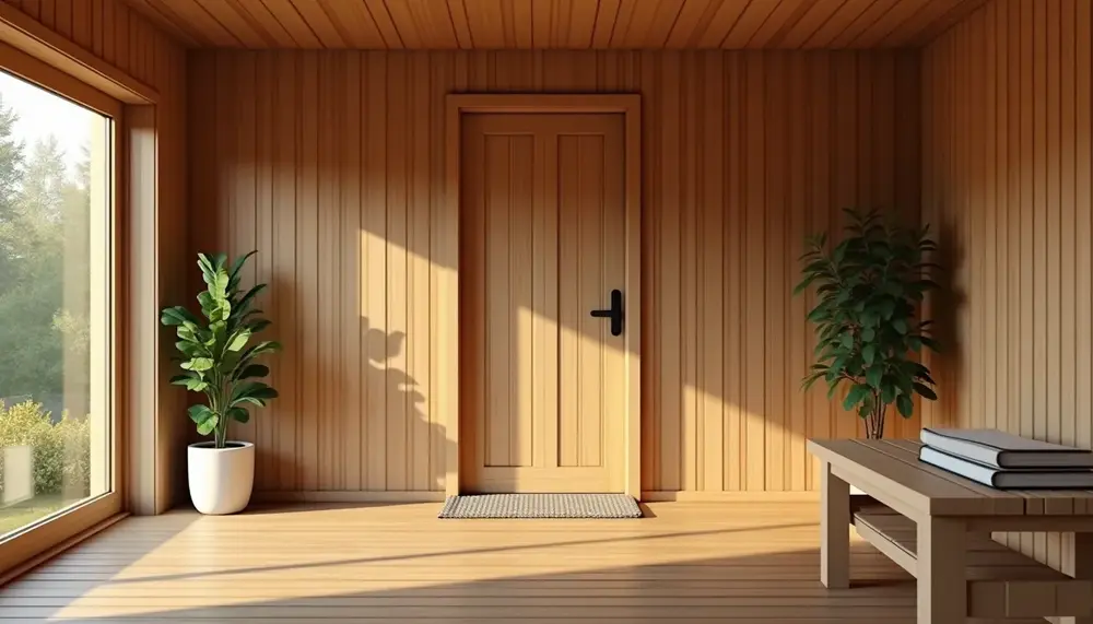Sauna Holztür selber bauen: DIY-Anleitung für Ihr individuelles Saunaprojekt