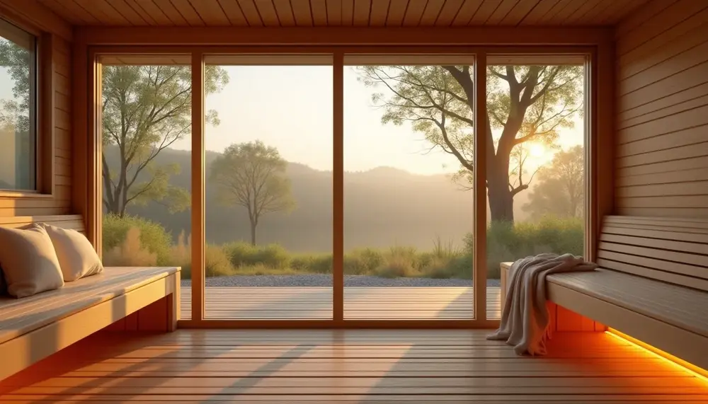 Sauna selber bauen Fenster: Wie Sie Licht und Ausblick optimal integrieren