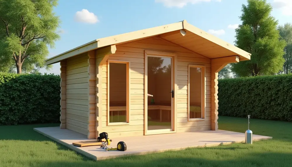 Sauna selber bauen Garten Baugenehmigung: Das musst du wissen
