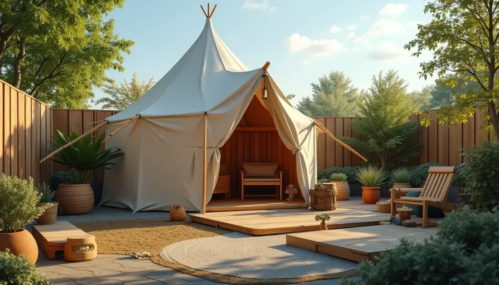 Sauna Zelt selber bauen – Tipps für günstige DIY-Varianten