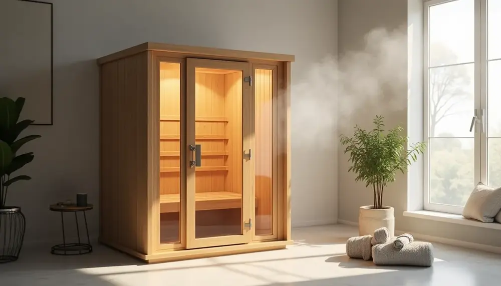 So einfach funktioniert eine elektrische Heimsauna für Zuhause