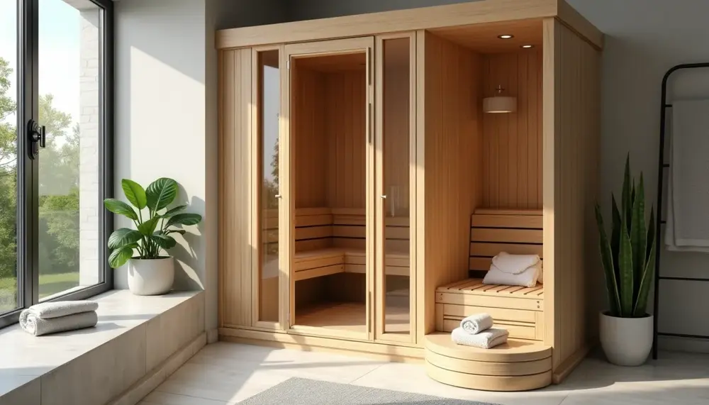 So gestalten Sie Ihr Sauna-Dampfbad zuhause optimal